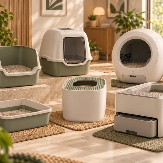 Caixas de areia automáticas para gatos em comparação